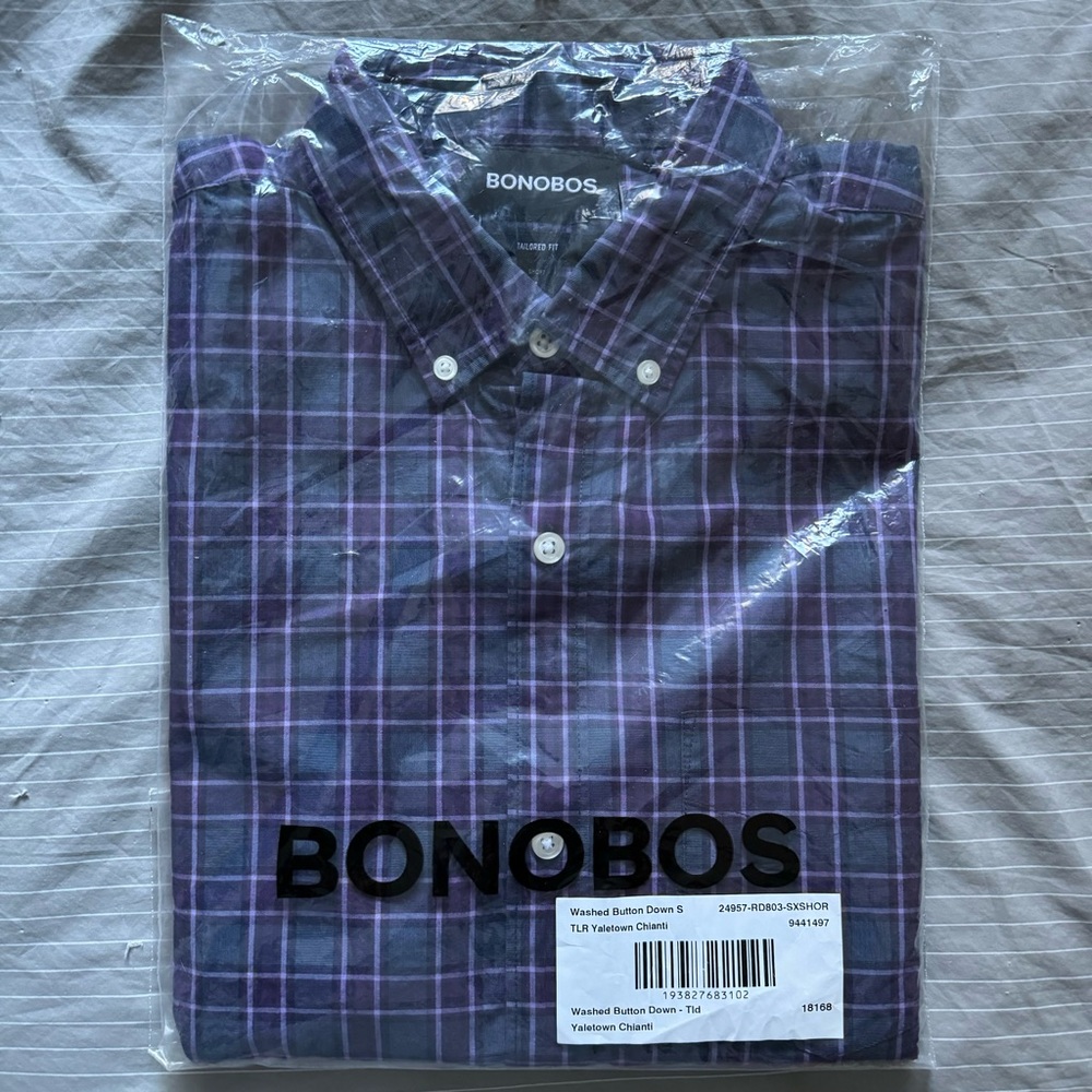 NEW Bonobos casual long-sleeved shirt S
